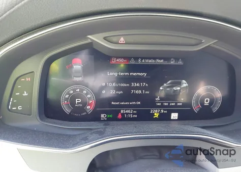 2020 Audi A6 Premium Plus 45 Tfsi Quattro S Tronic z USA, uszkodzony, nr VIN WAUE8AF2XLN054701